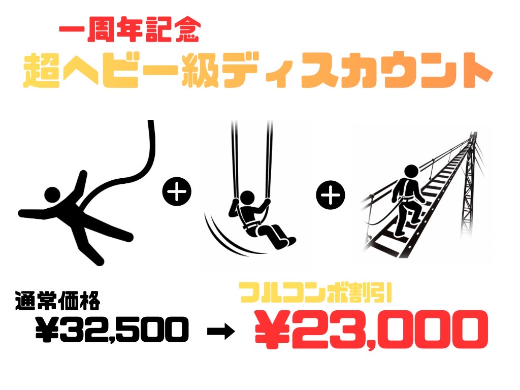 一周年割引